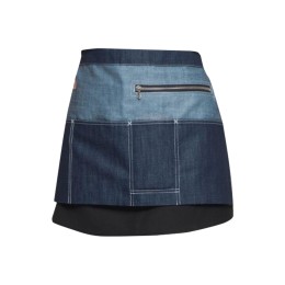 Order online and order shorts and aprons Customized Western restaurant waiter zipper canvas tie aprons Half-length aprons uniform shop SKAP106 Order online and order shorts and aprons Customized Western restaurant waiter zipper canvas tie aprons Half-length aprons uniform shop SKAP106